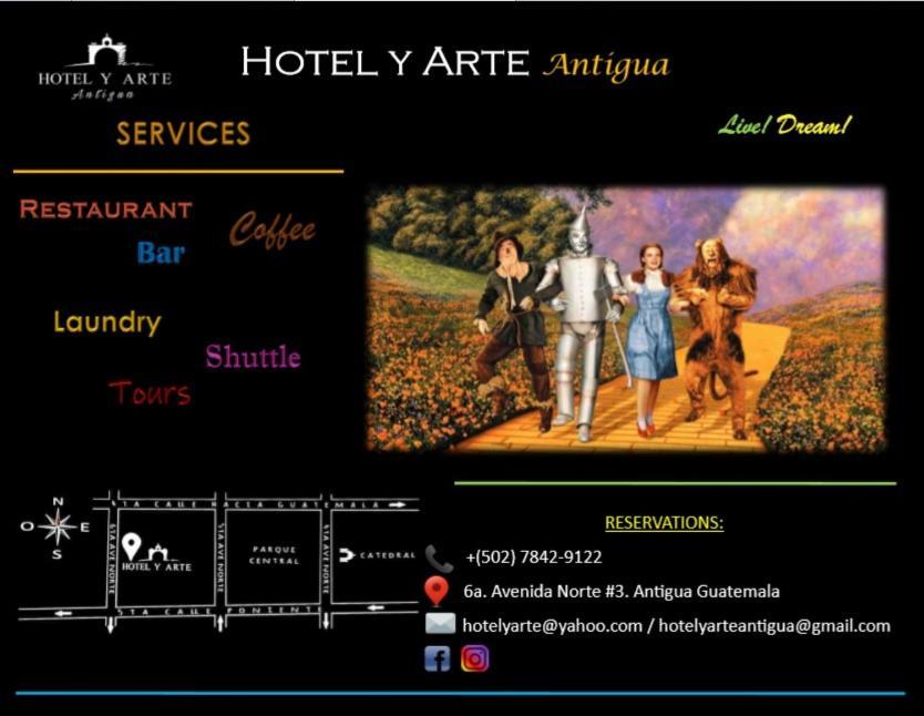 Hotel y Arte Norte Antigua Exterior foto